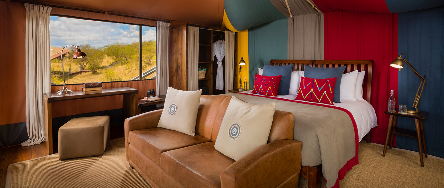 Mahali Mzuri Camp Bedroom Tent