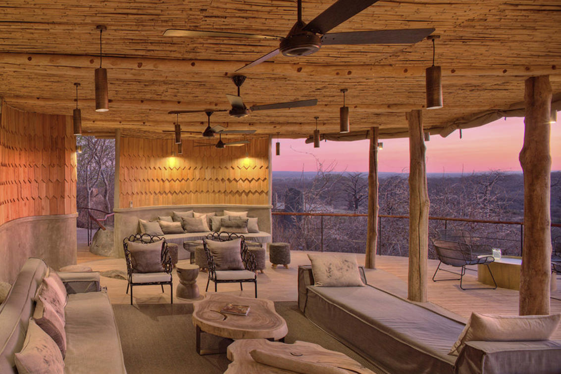 Jabali Ridge Camp lounge area