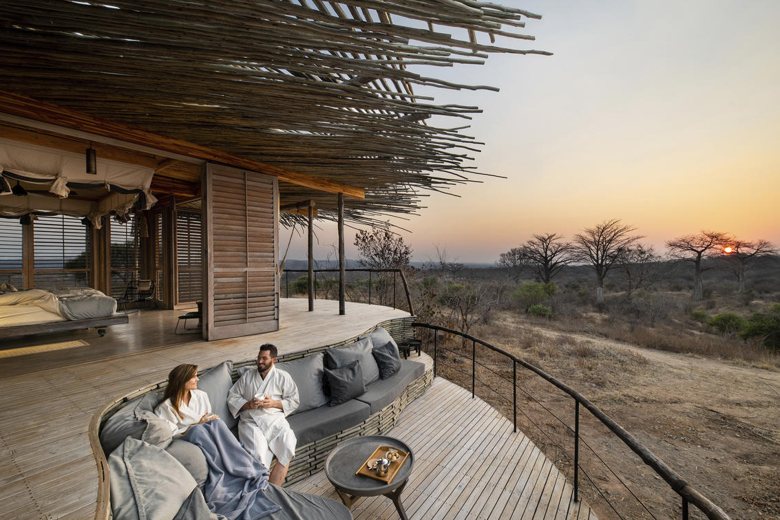 Jabali Ridge Camp private deck