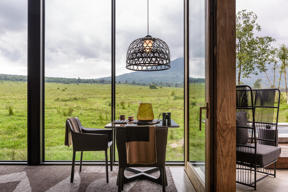 Kwitonda Lodge Lounge Area with A View