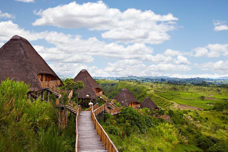 Kyaninga Lodge - Walkway to Guest Rooms