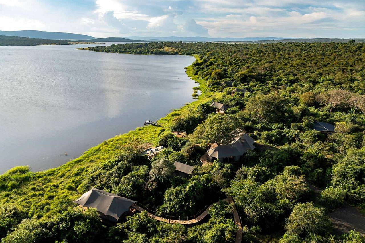 Magashi Camp - Rwanda Exterior Ariel View