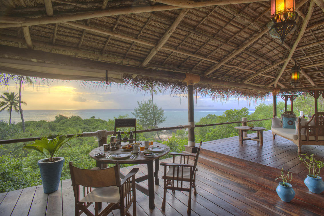 Matemwe Retreat outdoor-deck