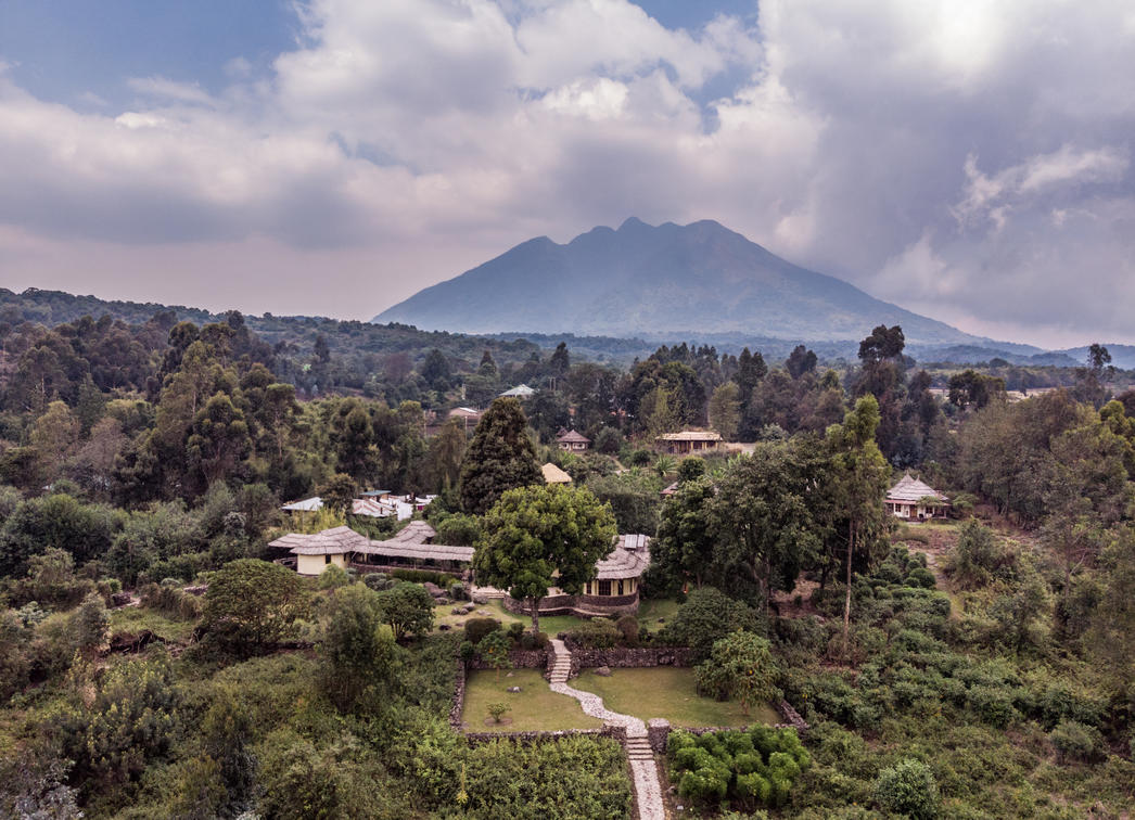 Mount Gahinga Lodge - Uganda exterior arial view